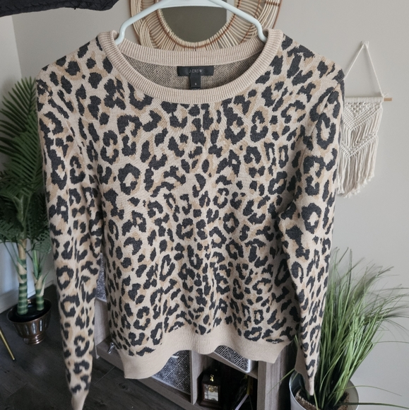 J. Crew Sweaters - Leopard Print Sweater